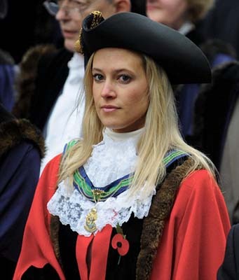 (c) INS News Agency Ltd... 23/04/2010<br />
The youngest Mayor in the country, Catherine Bursnall, 29, who is the Mayor of Windsor, <br />
See Copy INSmay