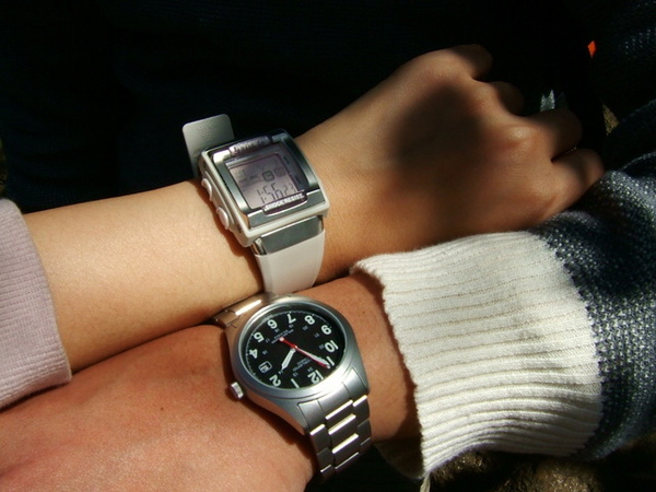昨天在新宿SAKURAYA買的新手錶，都是CASIO的囉