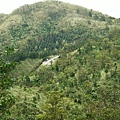 山頭裡蜿蜒的小路，美麗的風景