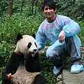 吳奇隆與熊貓