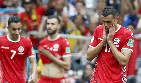 2018年世界盃小組賽第二輪比利時5:2突尼西亞：突尼西亞雖然被淘汰，但最後對巴拿馬之戰還是要全力求勝，中止世界盃連續13場球賽不勝的難堪紀錄。