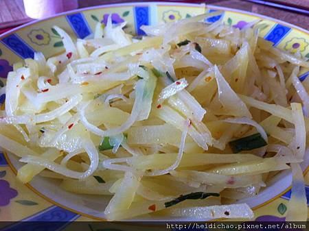 醋溜土豆絲