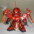 將Blaze Zaku Phantom代替Efreet，作為龐德的演出武者，外型是不太一樣，但威猛依舊