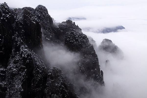 冬季黃山