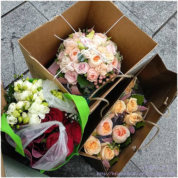 Misty Garden garden rose Juliet結婚花球 Misty Garden garden rose Juliet結婚花球