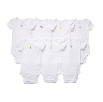 CTB026  short sleeve 7-pack bodysuits 4