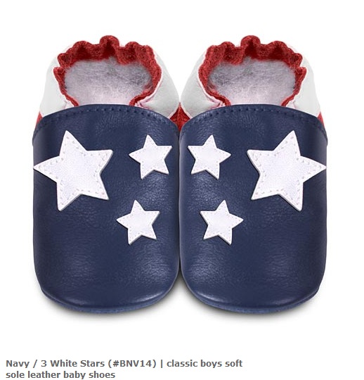 Navy 3 White Stars (#BNV14)