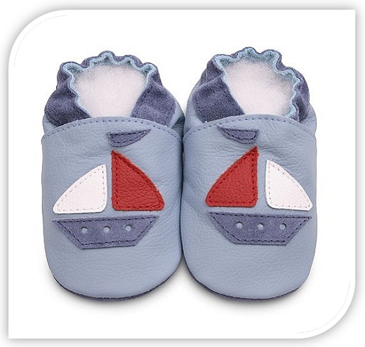 16.95 Blue _Yacht (#BBB10)_ classic boys soft sole leather baby shoes-ALL