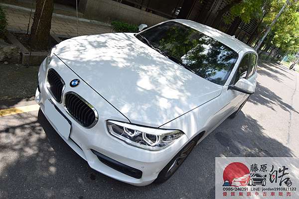 已售出 藤原皓嚴選中古車 15年16年式bmw 118i Idrive 總代理車況超新配備一次到位 原廠螢幕 開在路上就是一種態度便宜入手趁現在