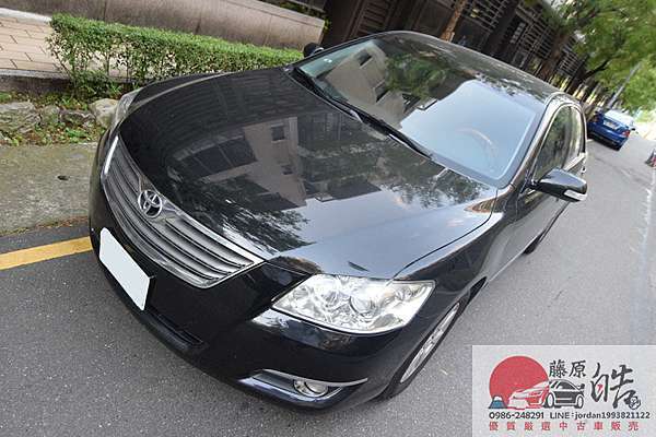 已售出 藤原皓嚴選中古車 07年toyota Camry 2 4g Ikey 定速系統 循跡防滑 雙電動椅 通通有頭批高級 房車cp值超高 內裝超新 乘坐空間超舒適 配備超高級 價格超實惠