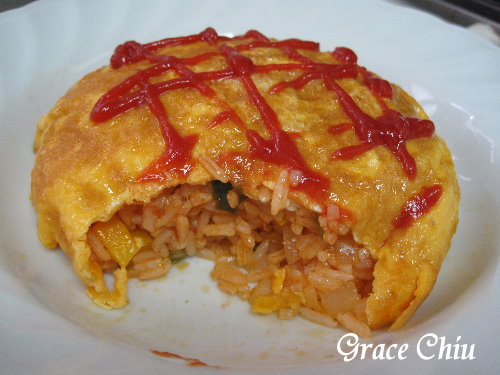 菠蘿蛋包飯05