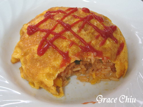 菠蘿蛋包飯07