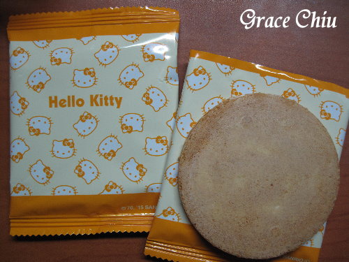 香蕉法蘭酥～好像是馬來西亞Hello Kitty樂園的產品?