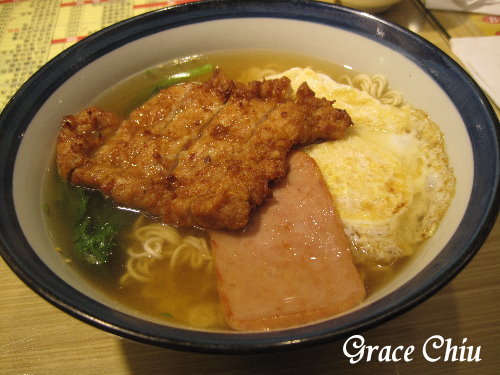 餐蛋豬排公仔麵~祥發港式茶餐廳/西門町港式/西門町茶餐廳/捷運西門站/台北平價大份量/香港茶餐廳