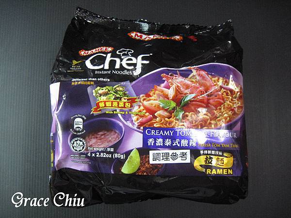 MAMEE Chef 金廚香濃泰式酸辣風味麵