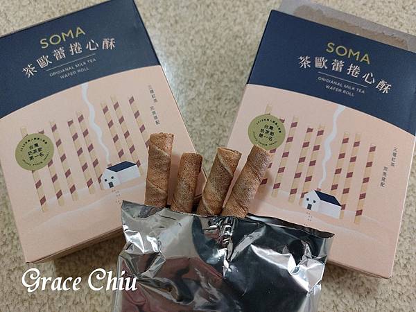 全家聯名 SOMA 茶歐蕾捲心酥