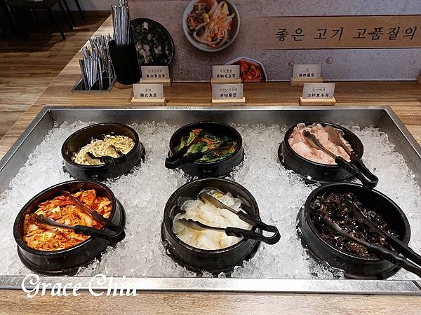 韓式小菜 불고기銅盤嚴選韓式烤肉 CITYLINK松山貳號店