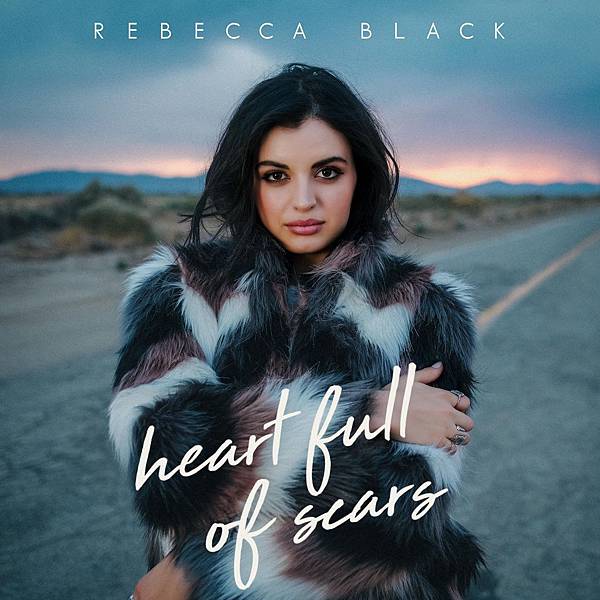 source - @MsRebeccaBlack - Heart Full of Scars - Single Cover art