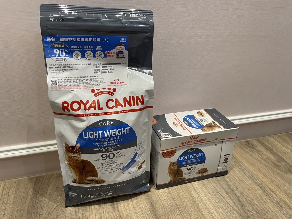 *開箱* 法國皇家ROYAL CANIN 貓飼料保健家 體重