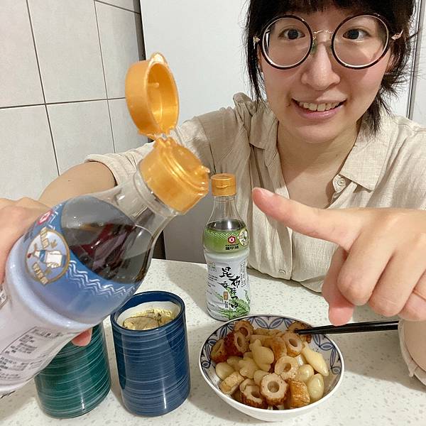 【開箱】醬油推薦 龜甲萬料亭和露 日式和風醬炒年糕 菇菇元氣