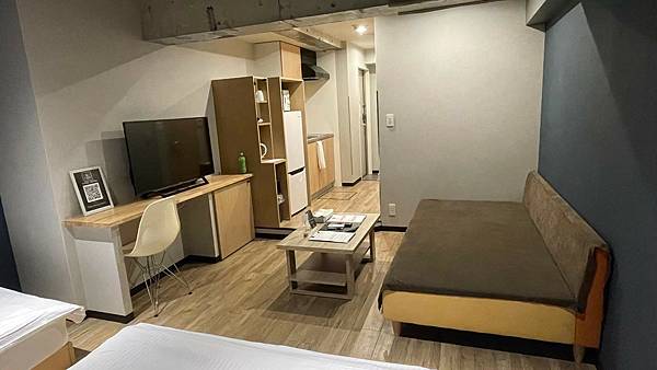 從床頭放眼望去~