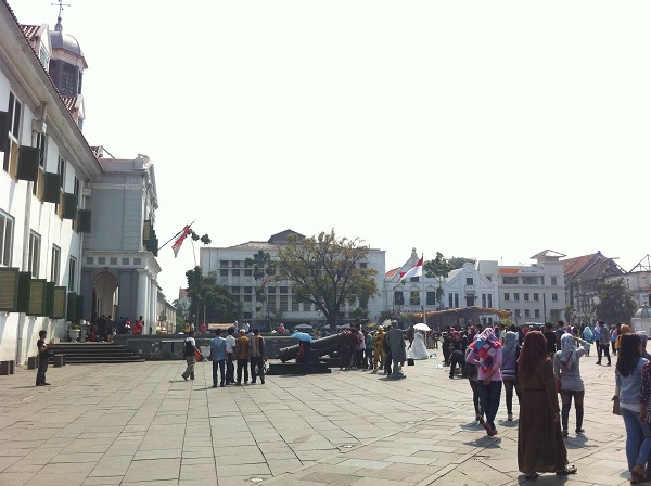 【遊】印尼雅加達★Kota舊城區★古荷蘭殖民行政中心廣場Fatahillah Square