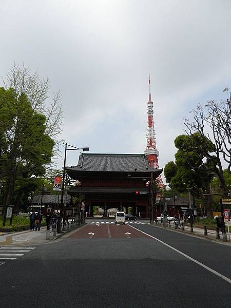 【遊】日本東京★都立芝公園(看東京鐵塔)+增上寺+芝大門★地鐵赤羽橋站。自由行