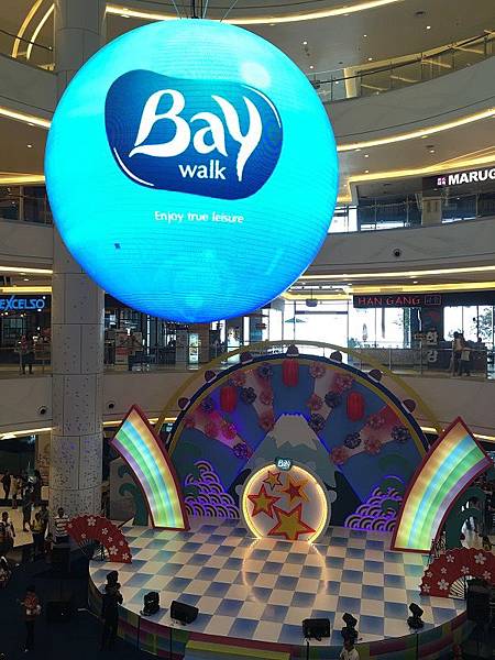 【樂】印尼雅加達★Bay Walk City Mall★填土造地的一區，臨海港吹海風的MALL