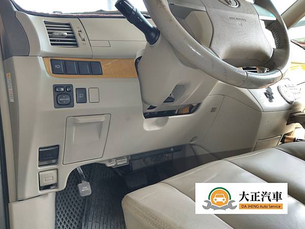 Toyota Previa 行駛異音 之 方向機柱 維修