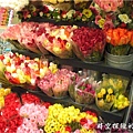 鮮花市場：鬱金香花束