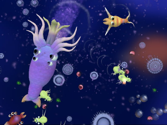 SPORE:細胞階段畫面 SPORE:細胞階段畫面