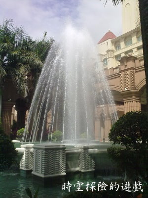 Putrajaya Marriott Hotel門前噴水池