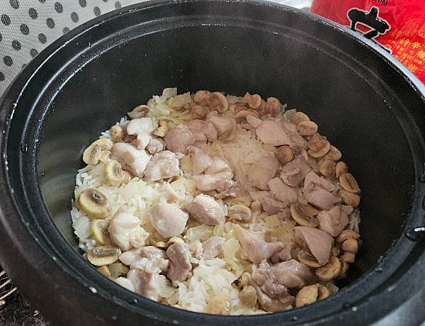 蘑菇雞肉燴飯