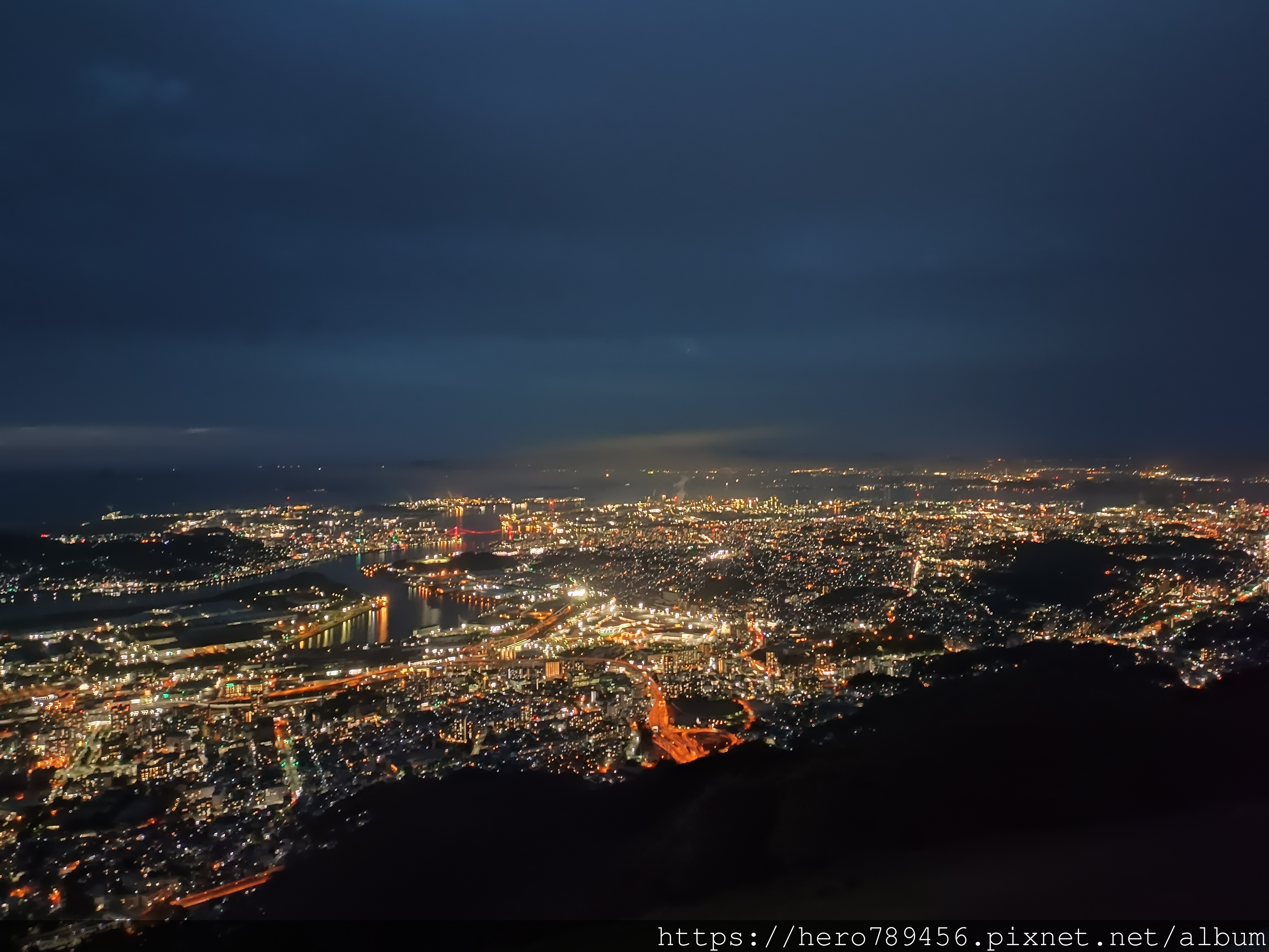 (日本八幡旅遊)皿倉山展望台，日本新三大夜景，百億夜景，天氣