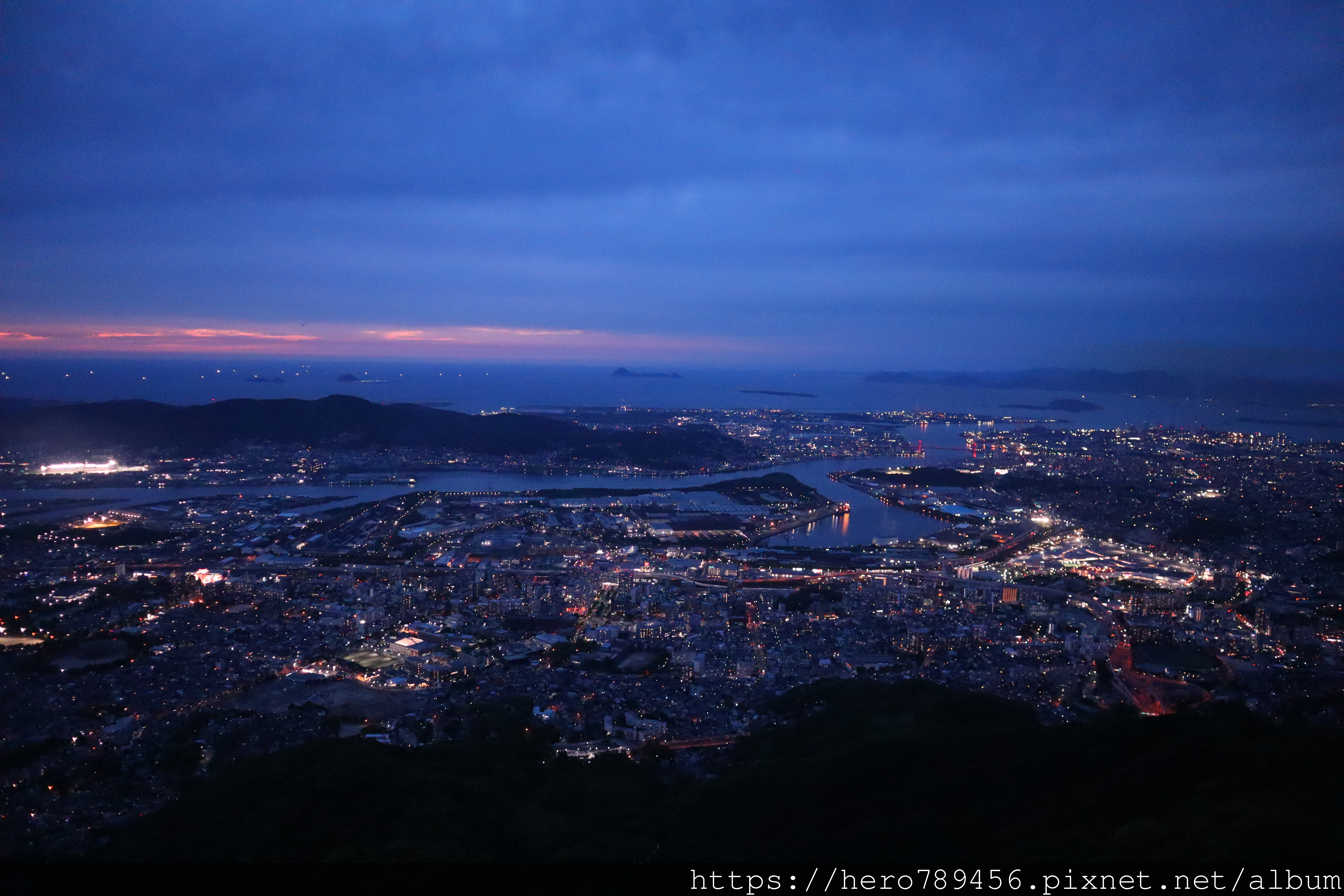 (日本八幡旅遊)皿倉山展望台，日本新三大夜景，百億夜景，天氣