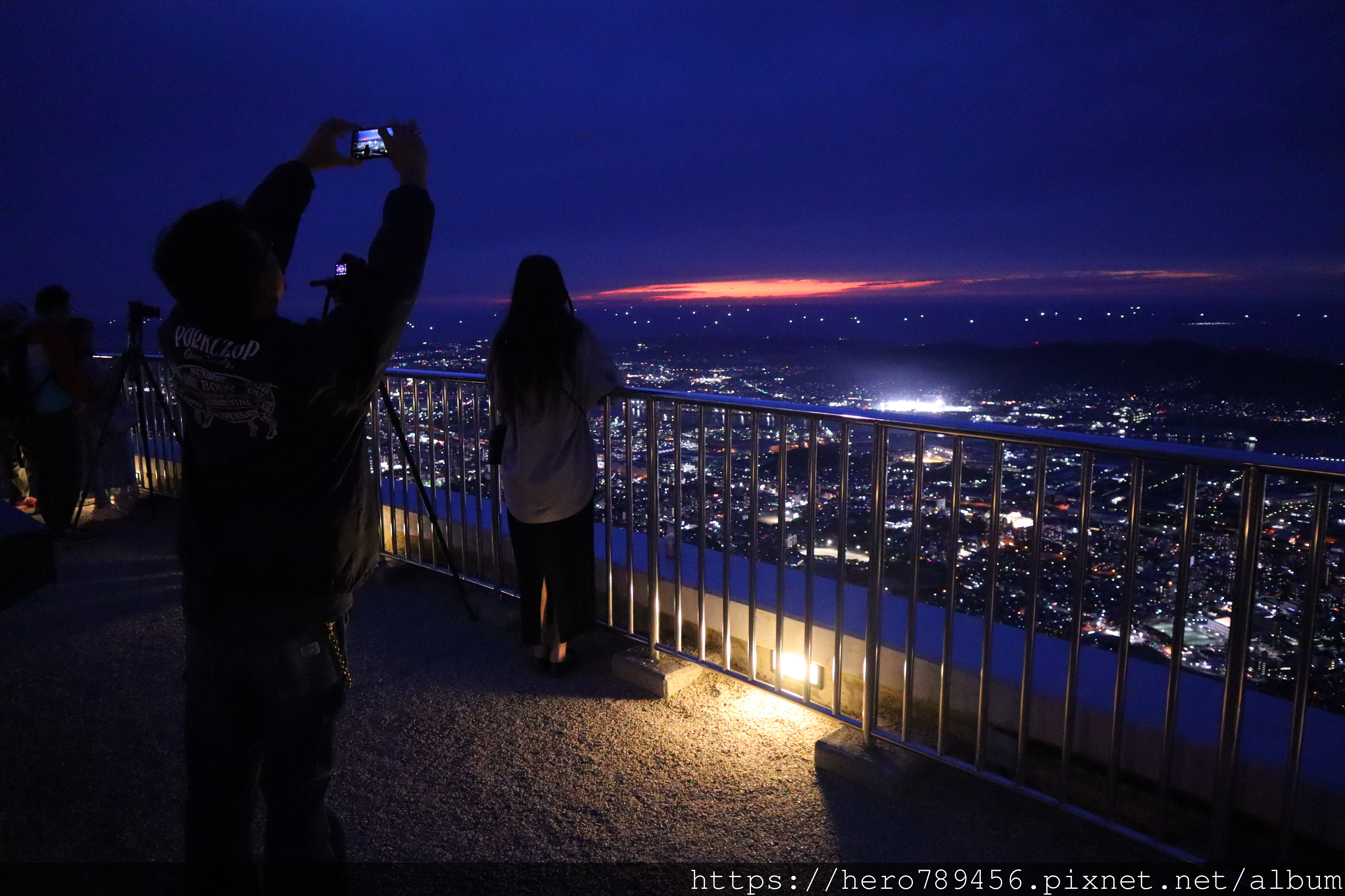 (日本八幡旅遊)皿倉山展望台，日本新三大夜景，百億夜景，天氣