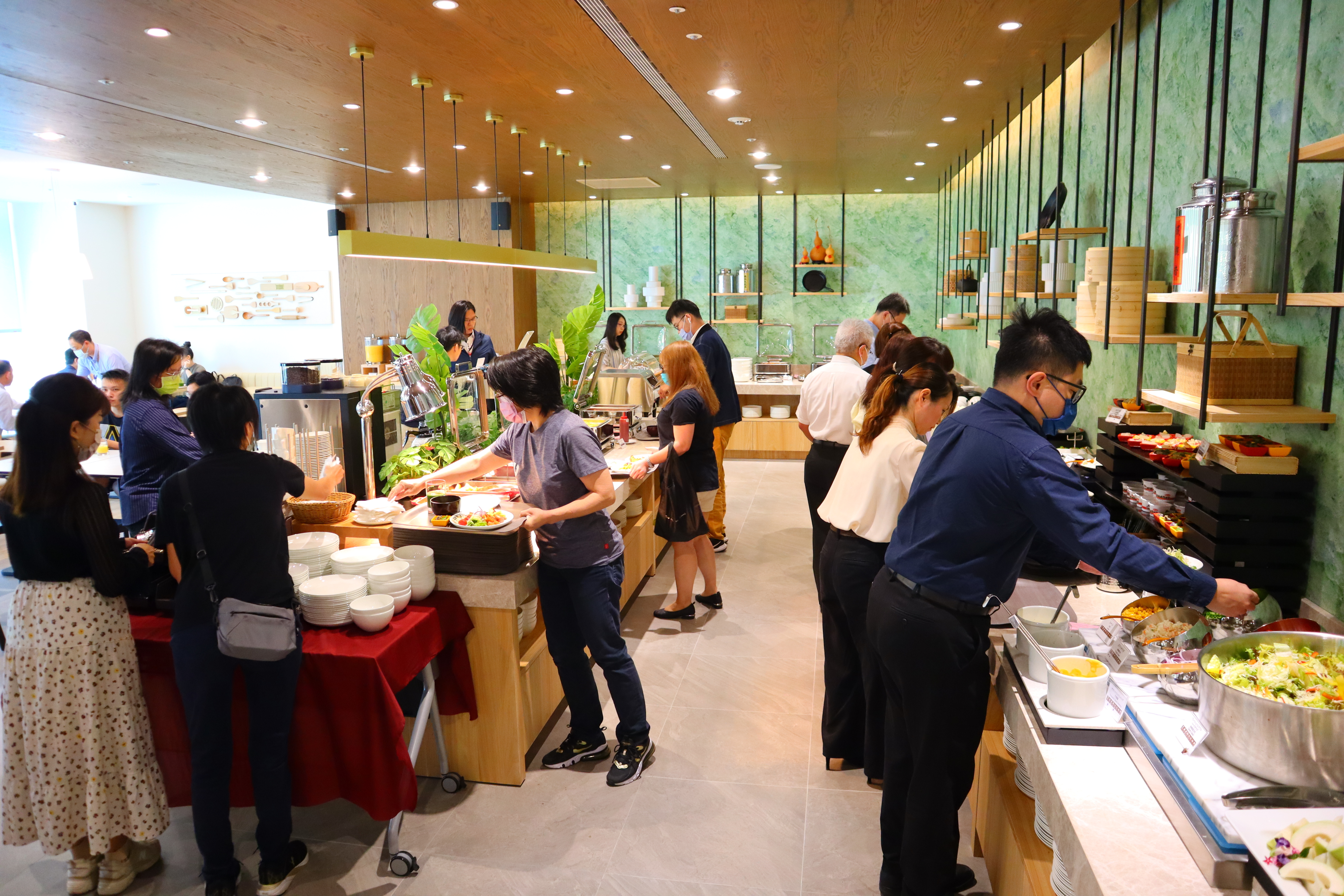 (台北西門住宿)索拉利亞西鐵飯店台北西門早餐，提供多元且國際