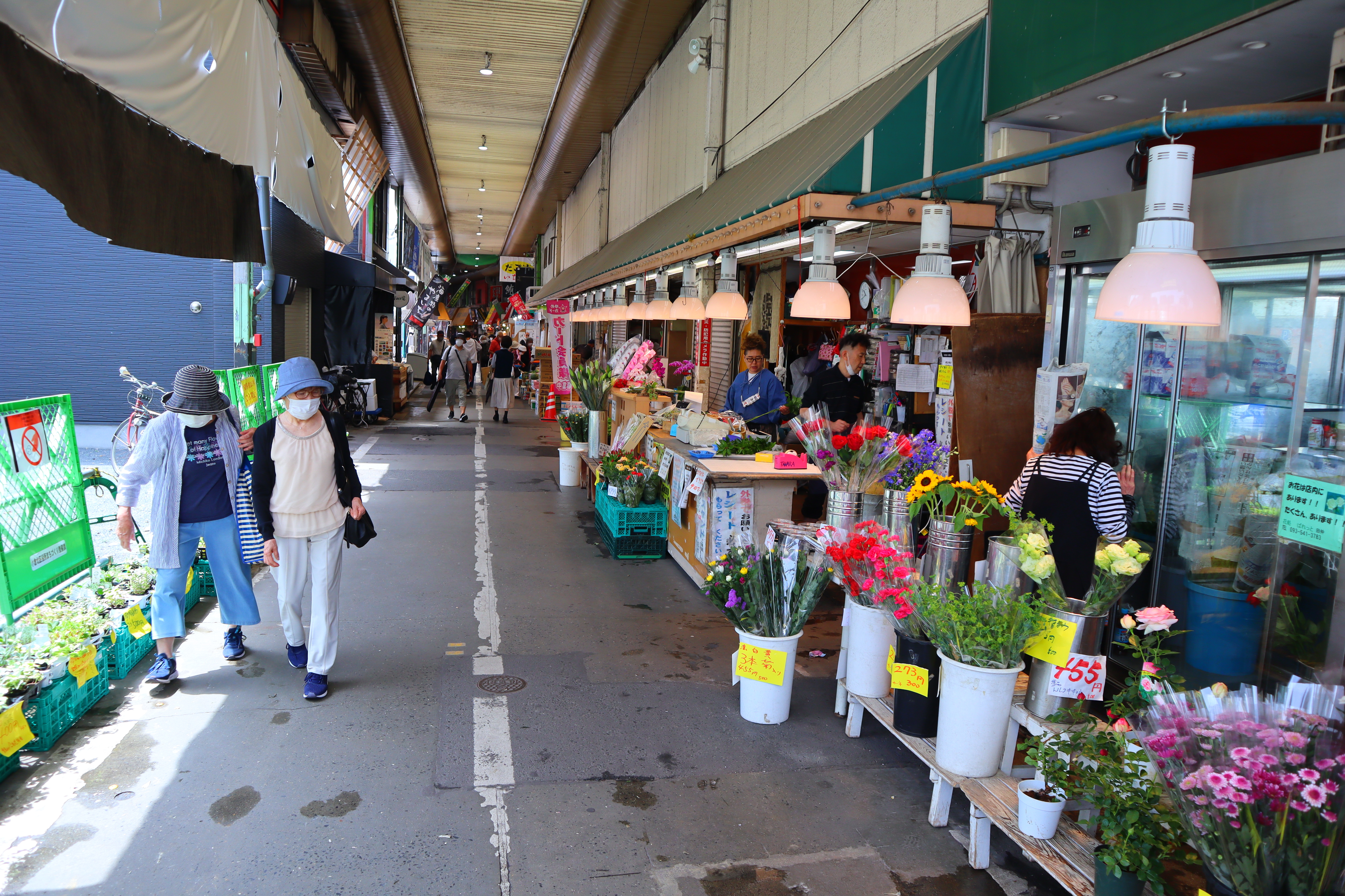 (日本福岡小倉旅遊)旦過市場，有北九州廚房之稱，有著