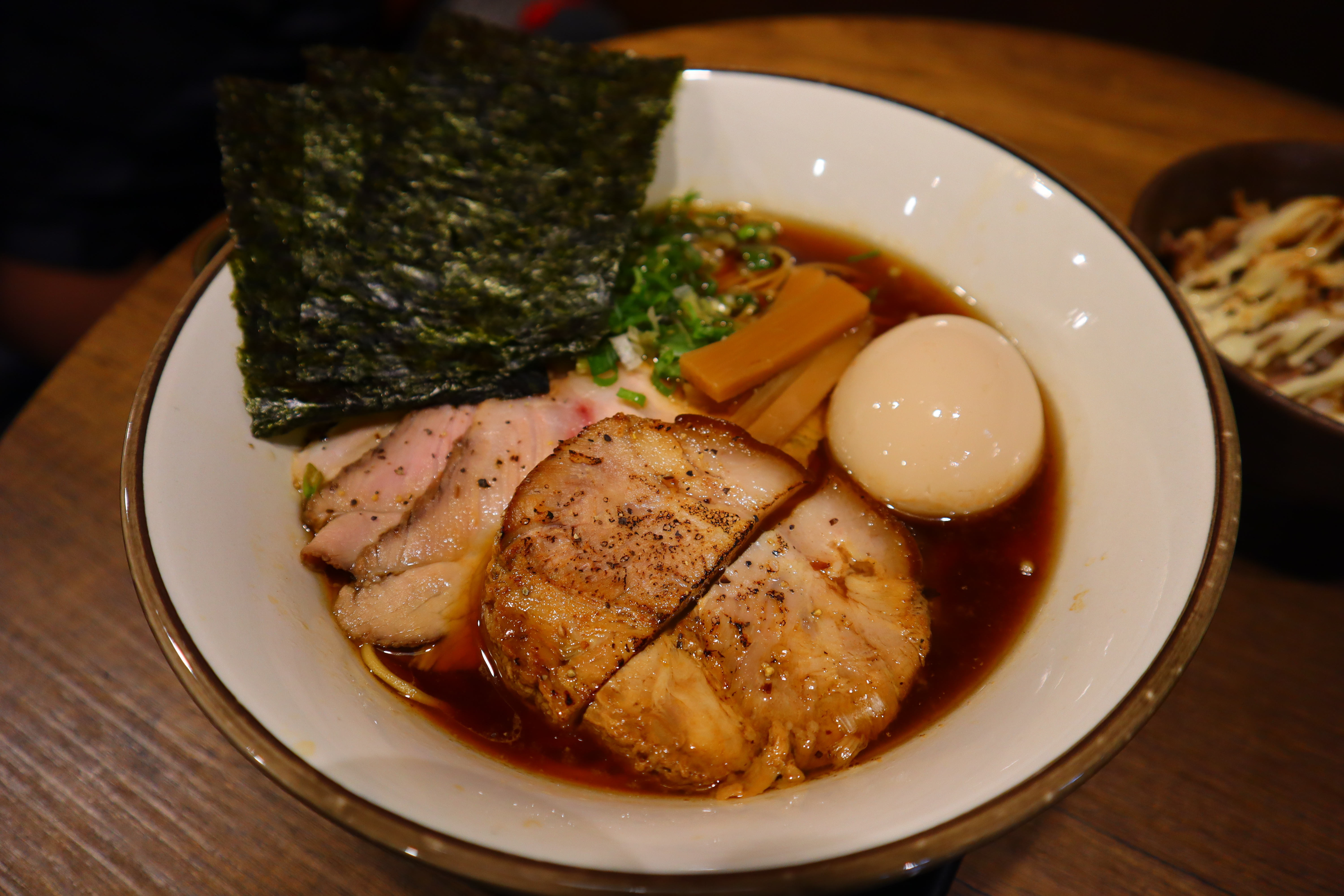 (台北中正美食)鷹流東京醤油拉麺蘭丸ranmaru-林森南路