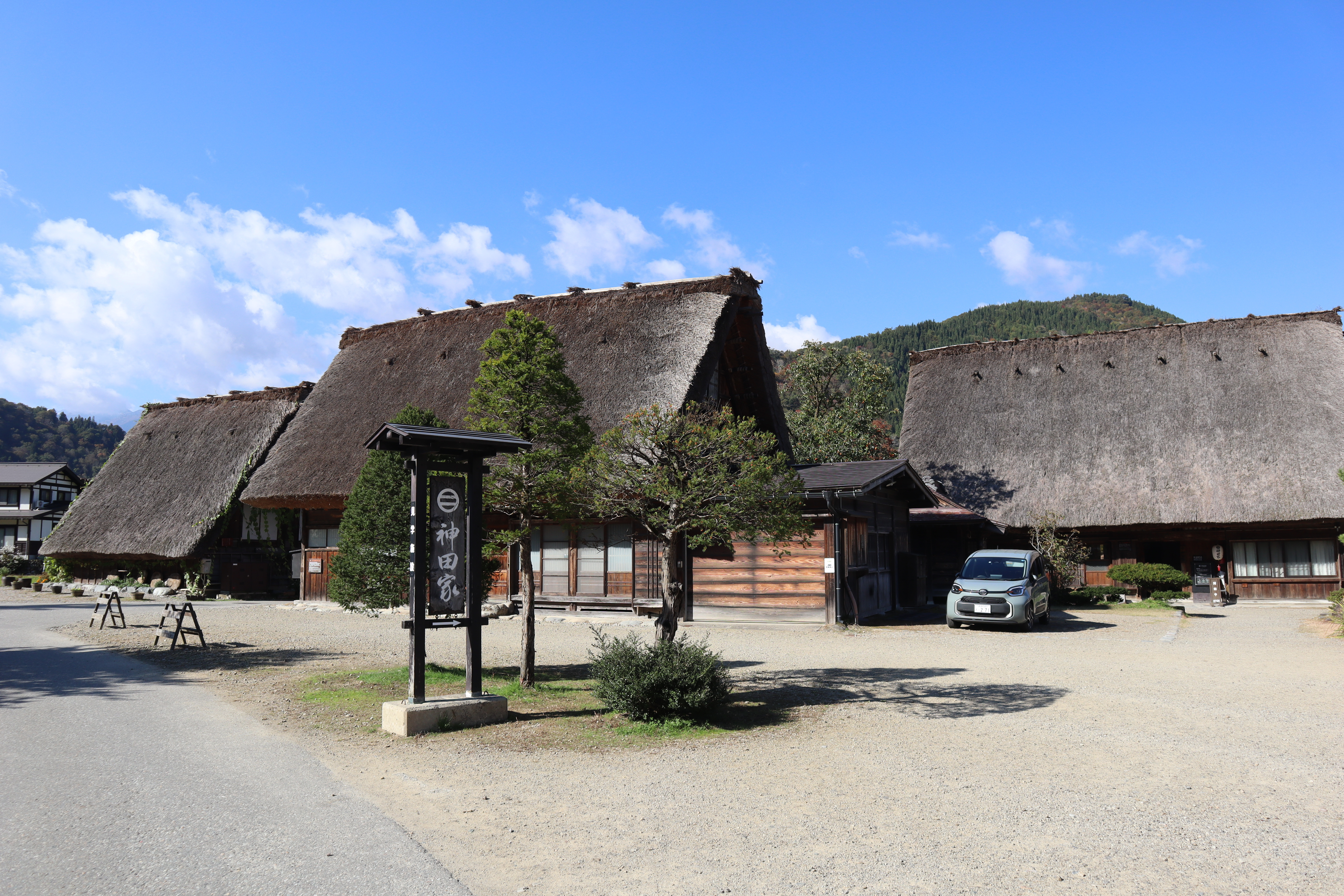 (日本岐阜白川鄉景點)神田家，白川鄉合掌村的超高人氣景點，一