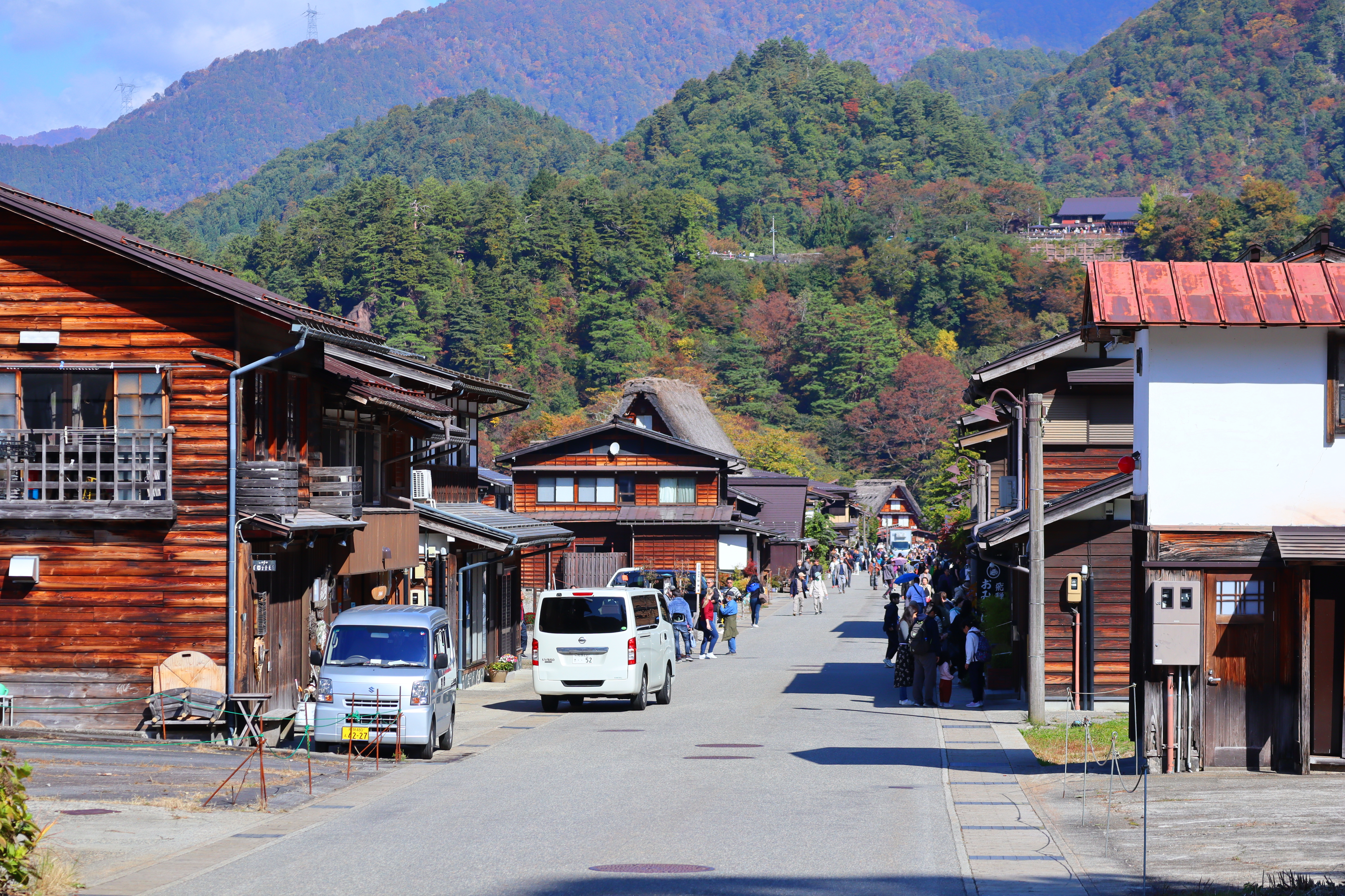 (日本岐阜白川鄉景點)白川鄉合掌村半日遊推薦，有著極佳視野的