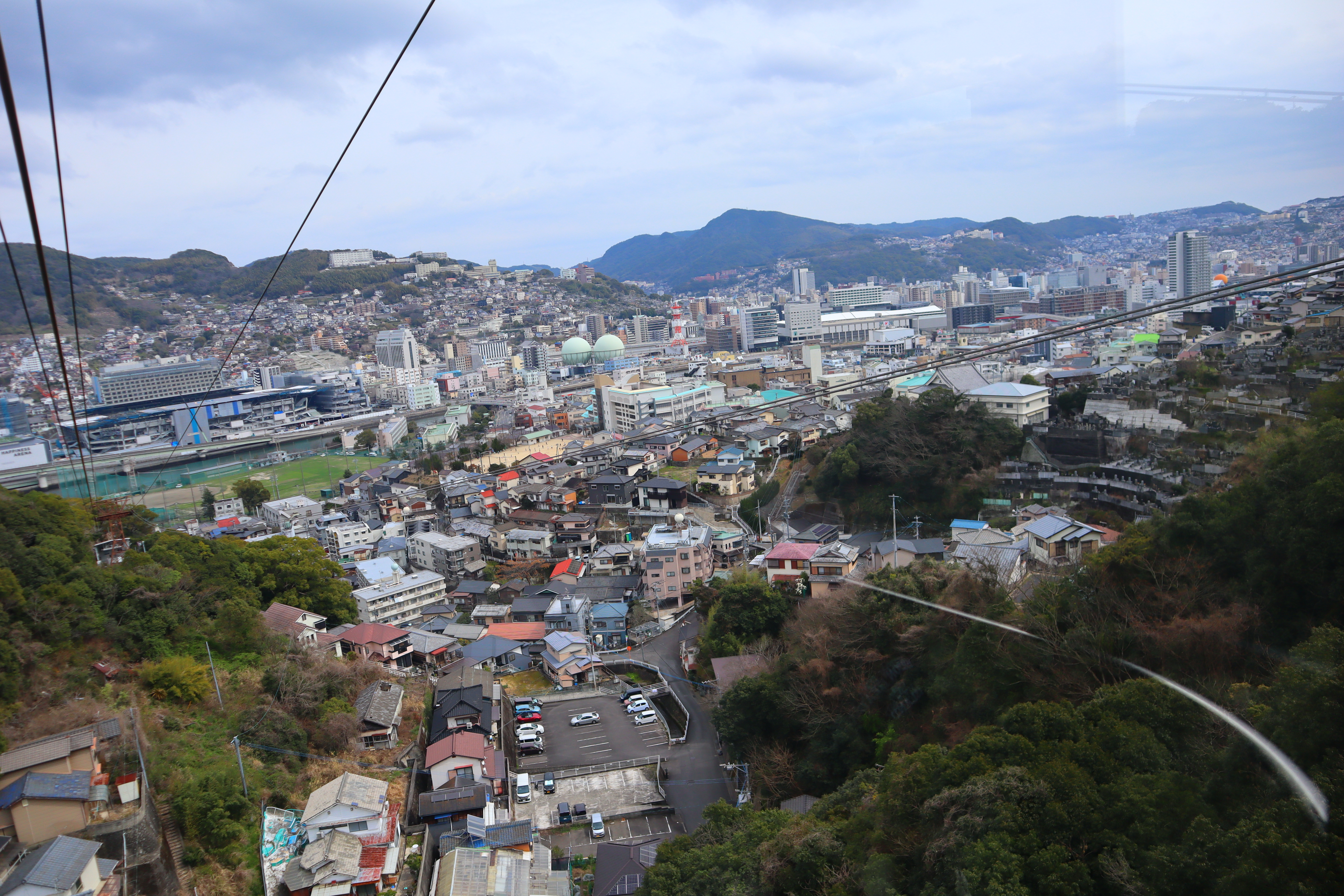 (日本長崎旅遊)稻佐山山頂展望台+長崎纜車，與摩耶山掬星台、