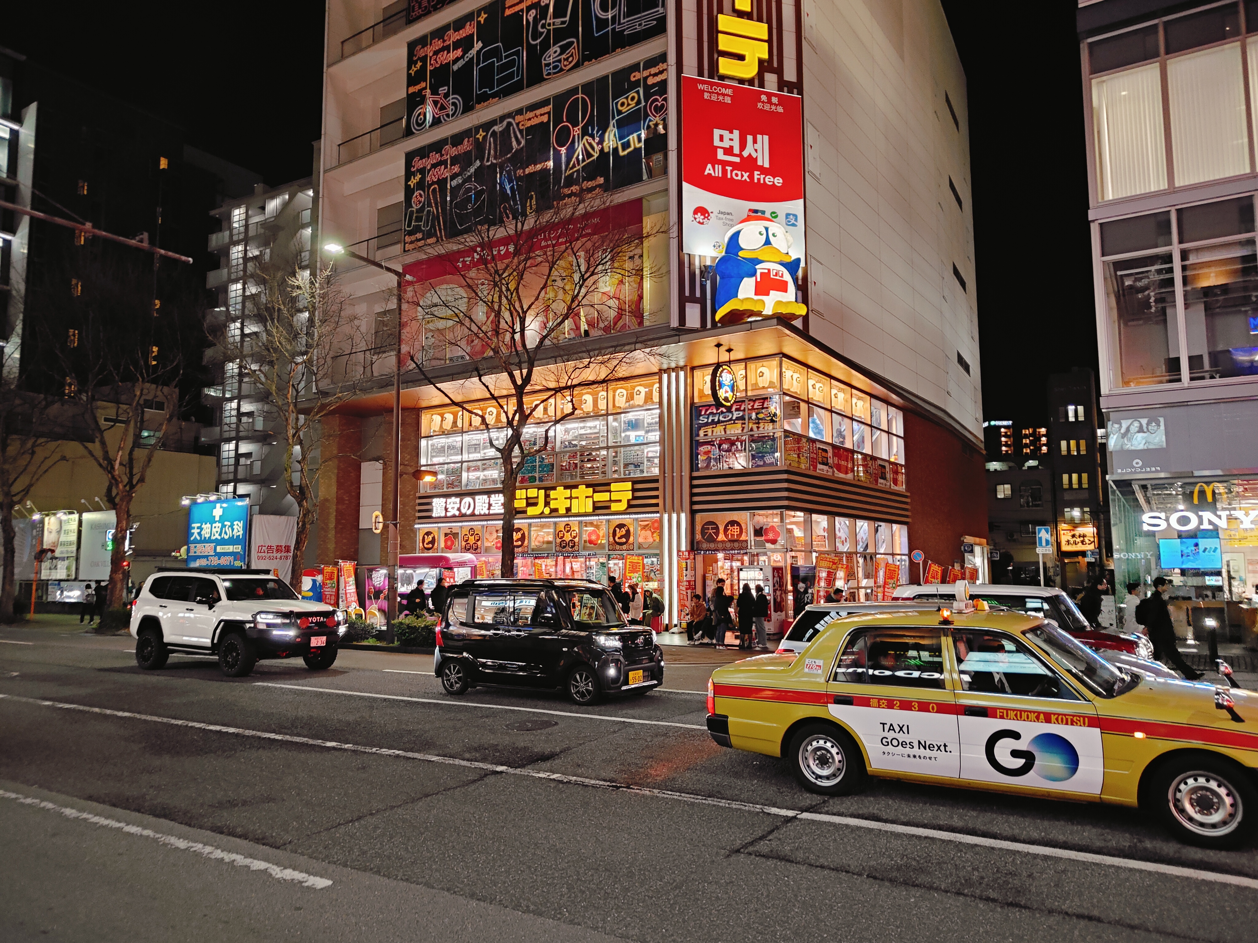 (日本福岡旅遊)唐吉訶德 福岡天神本店，24小時不打烊，從B
