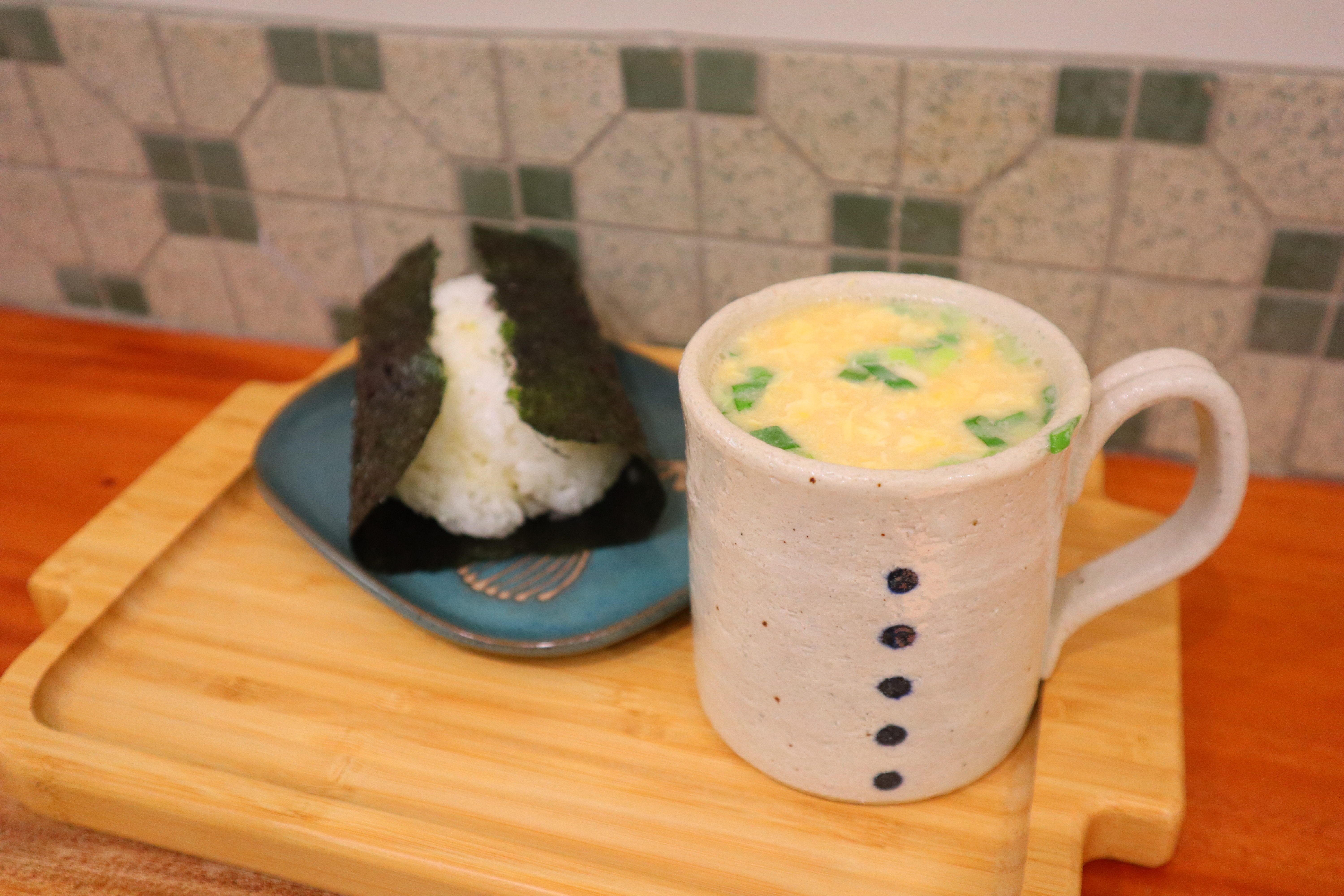 (新北板橋美食)福氣珊子ふくふく，一天的元氣就從手作日式飯糰