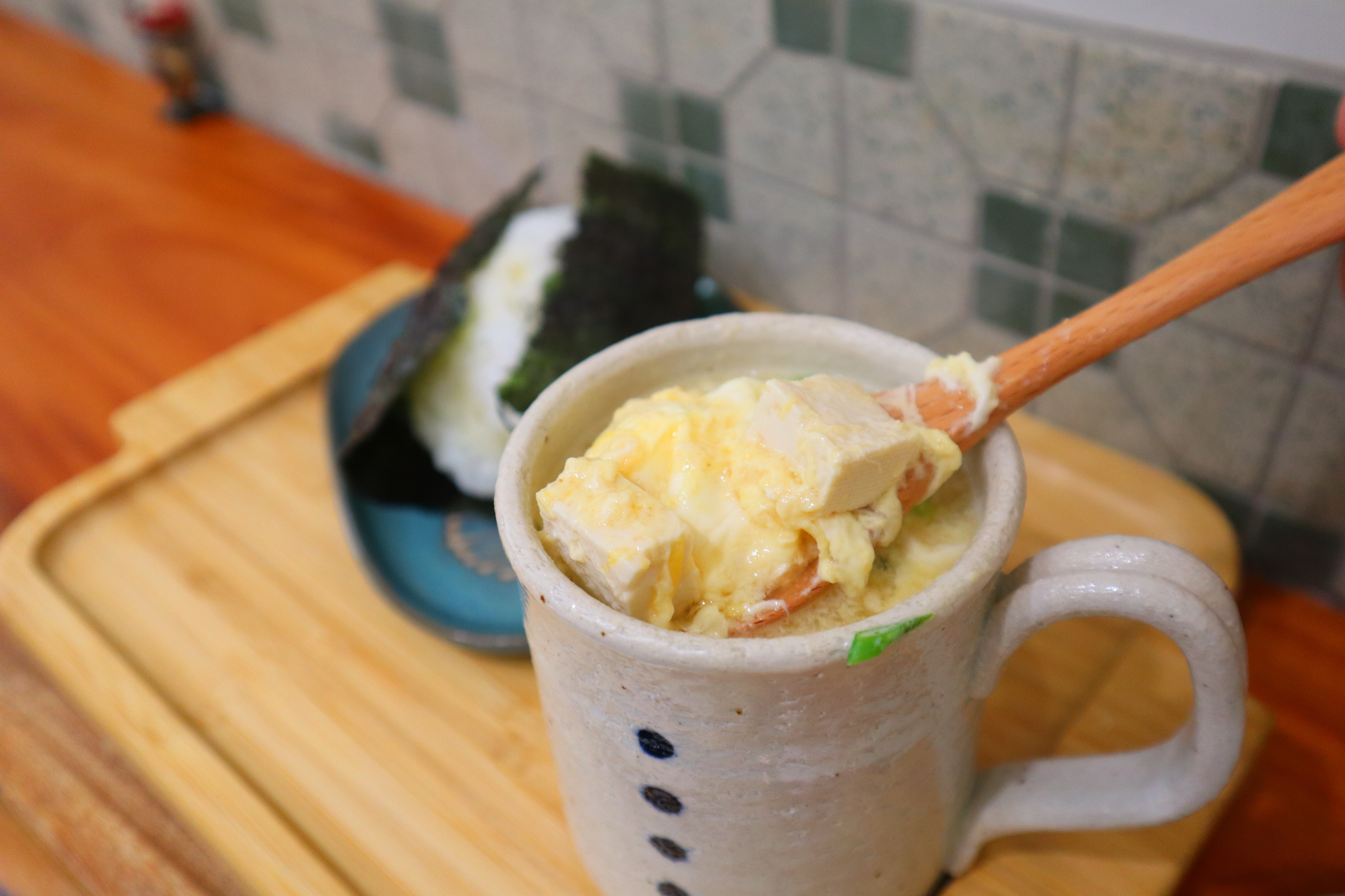 (新北板橋美食)福氣珊子ふくふく，一天的元氣就從手作日式飯糰