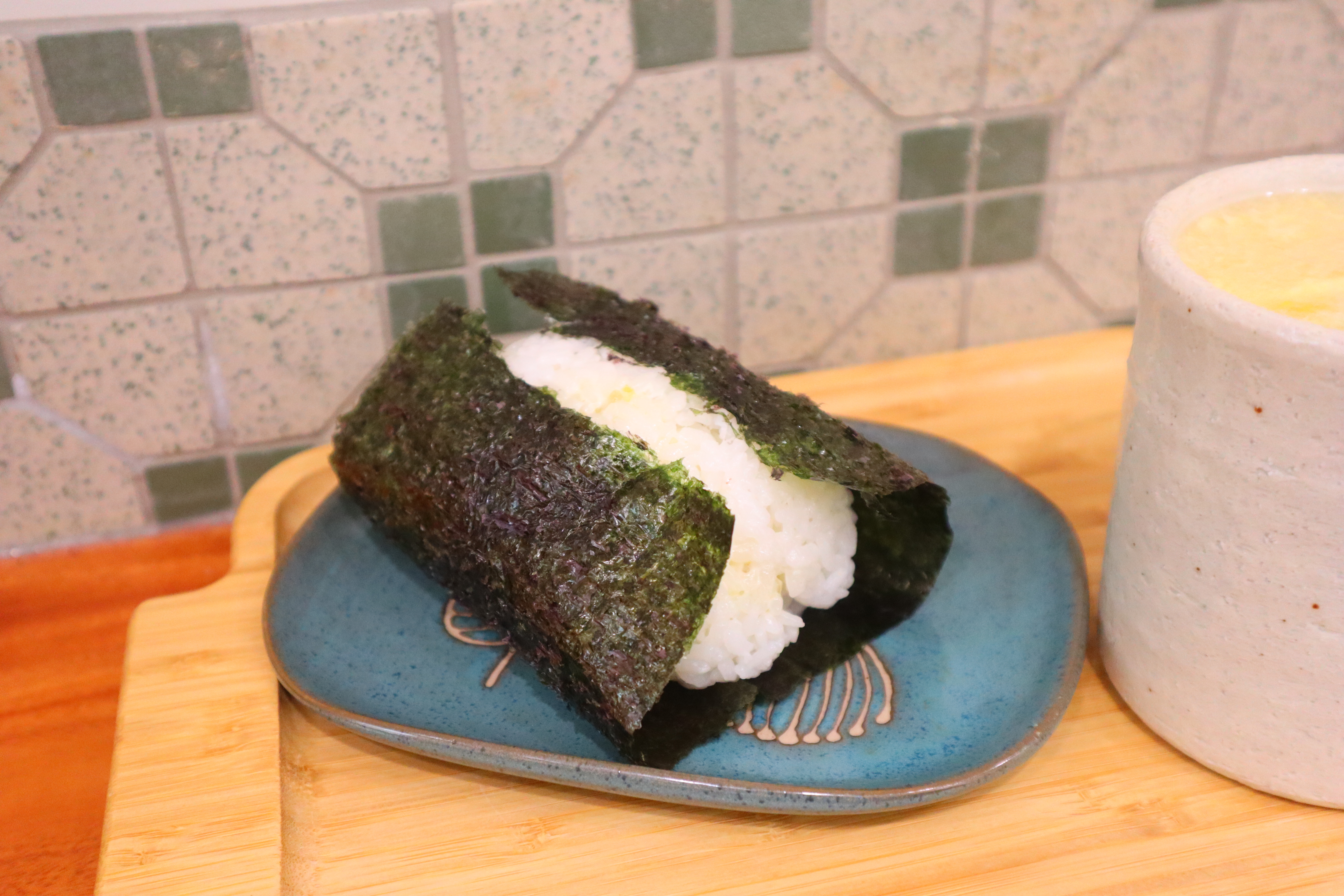(新北板橋美食)福氣珊子ふくふく，一天的元氣就從手作日式飯糰