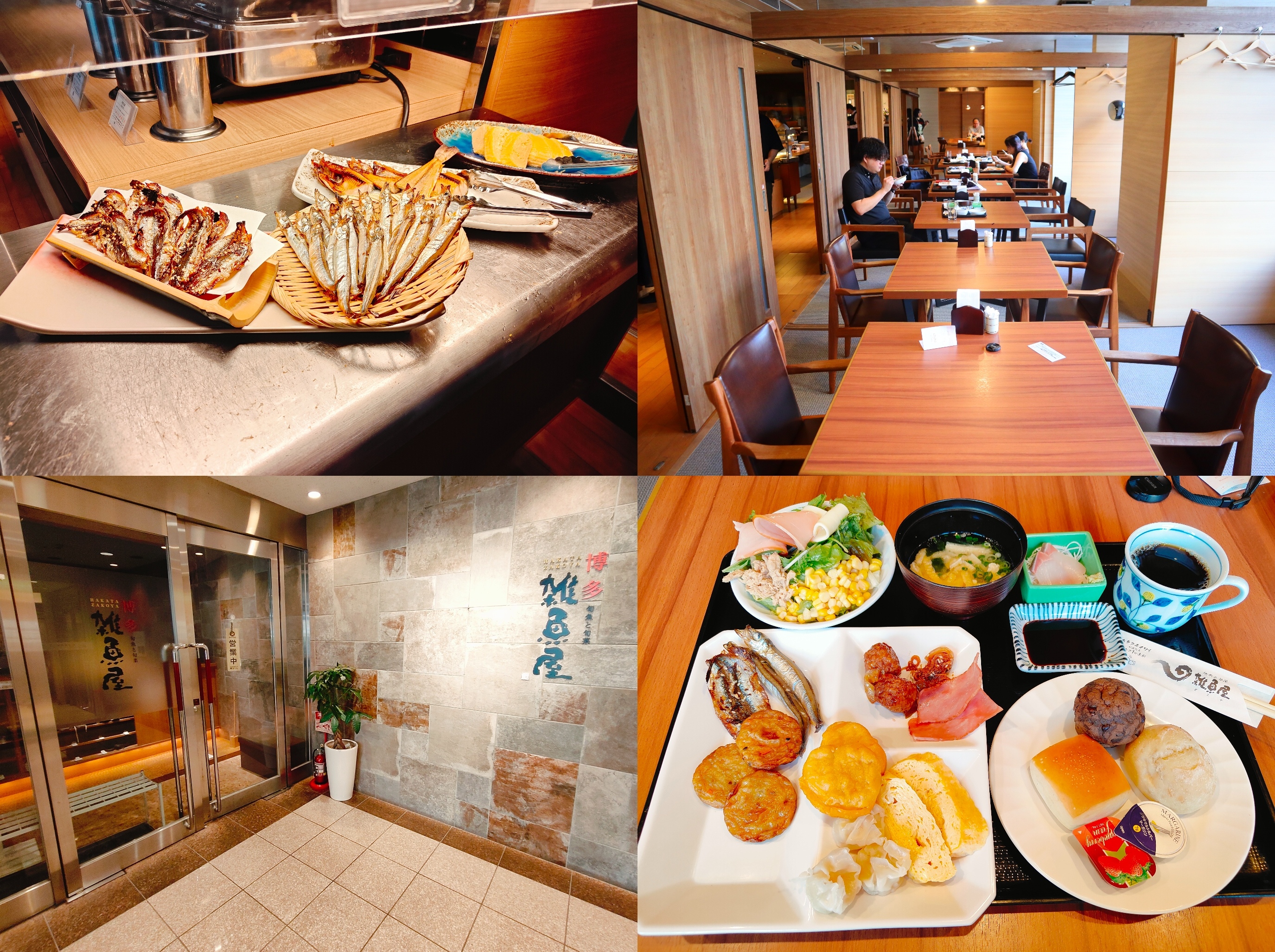 (日本福岡美食)西鐵飯店 Croom博多早餐-博多雑魚屋，3