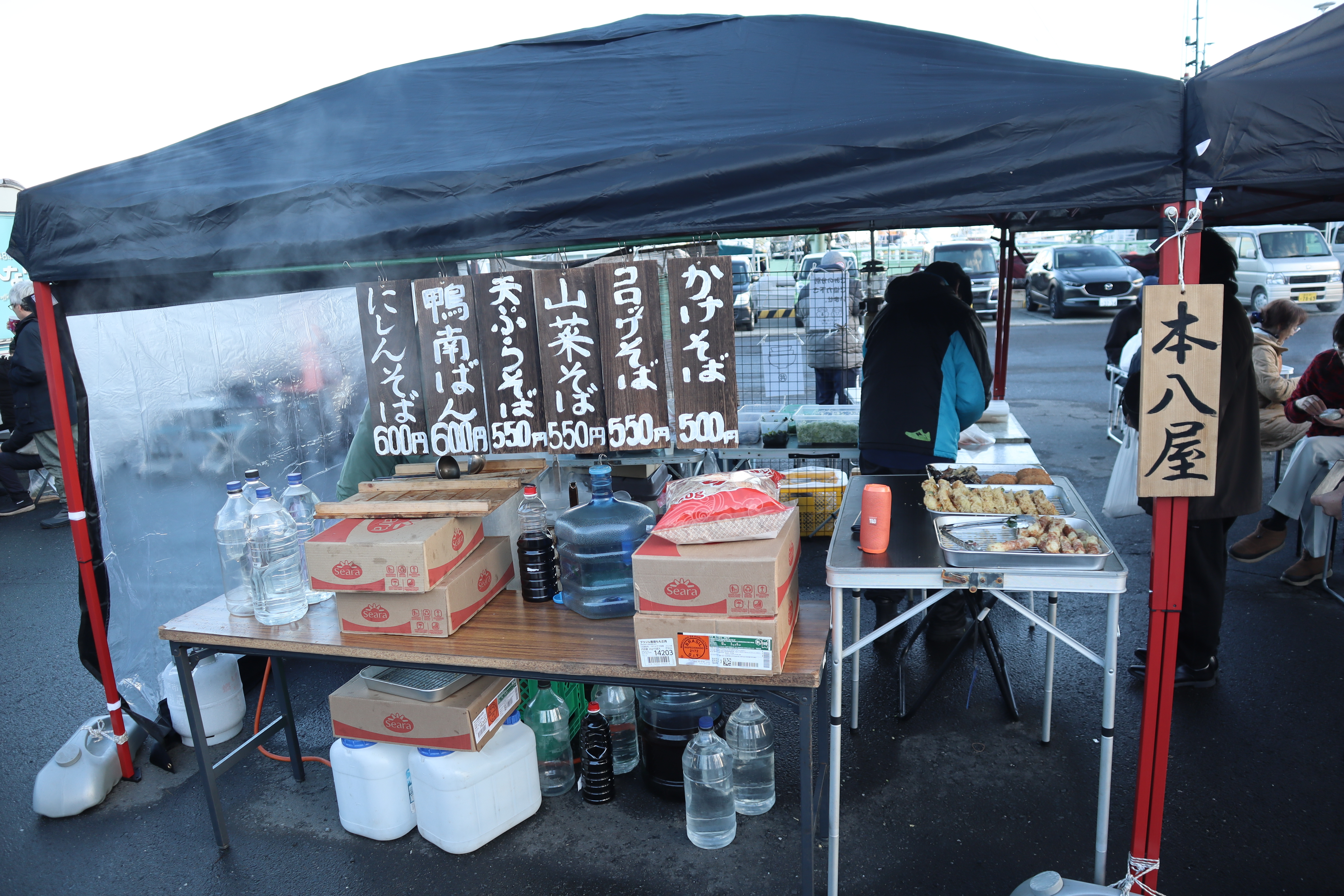 (日本青森旅遊)館鼻岸壁早市，日本最大且最熱鬧的星期天朝市，