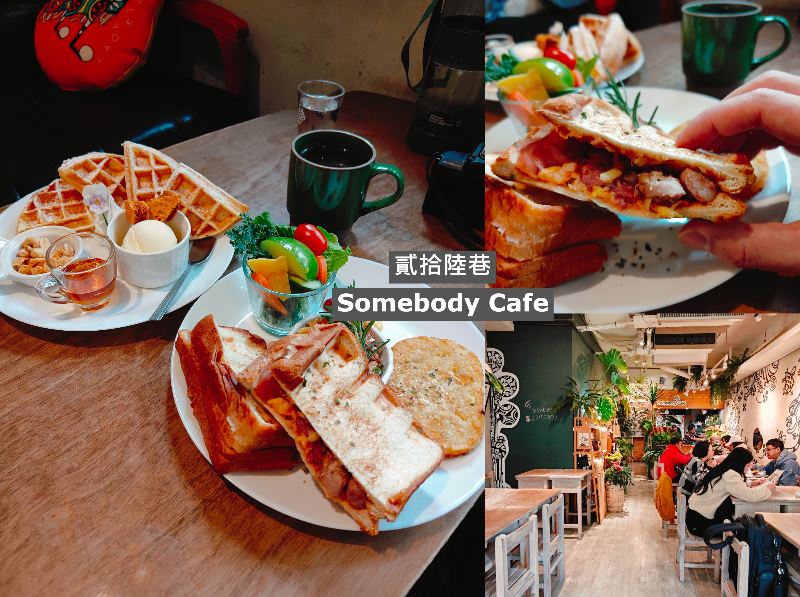 (台北萬華西門美食)貳拾陸巷 Somebody Cafe，叢