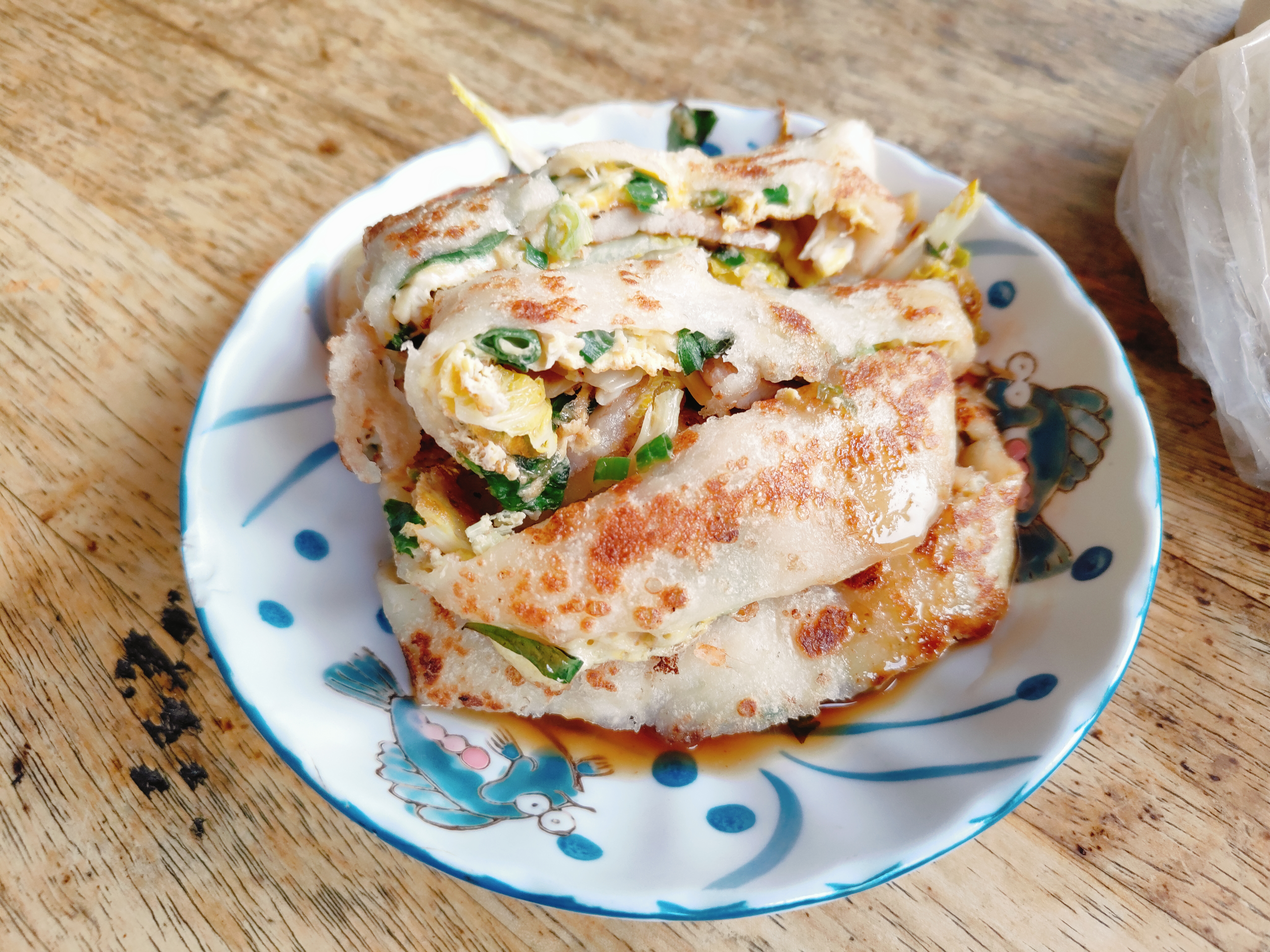 (新北板橋餐廳)吳鳳路傳統豆漿店，超過50種蛋餅口味選擇。